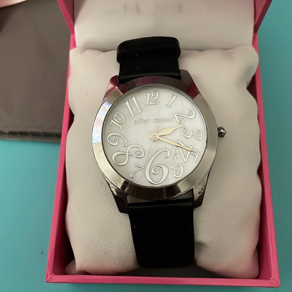 Super cute Betsey Johnson watch
